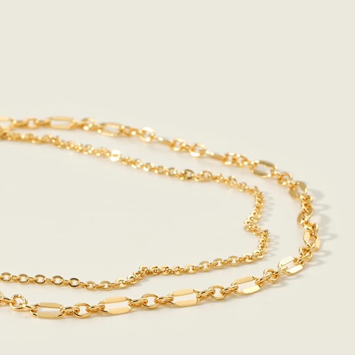 MEVECCO Anklet for Women Gold Chain 14K Gold Plated Dainty Boho Beach Summer Simple Foot Jewelry Ankle Bracelet