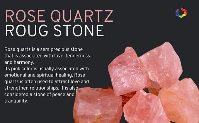 Large 1.25-2.0” Natural Rose Quartz Raw Crystals Stones for Meditation, Chakra, Reiki, Crystal Grid, Energy Work, Wire Wrapping, Tumbling & Spiritual Home Decor