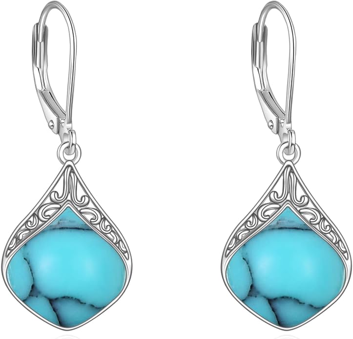 Teardrop Earrings Sterling Silver Filigree Irish Celtic Teardrop Drop Earrings Jewelry Gifts For Women