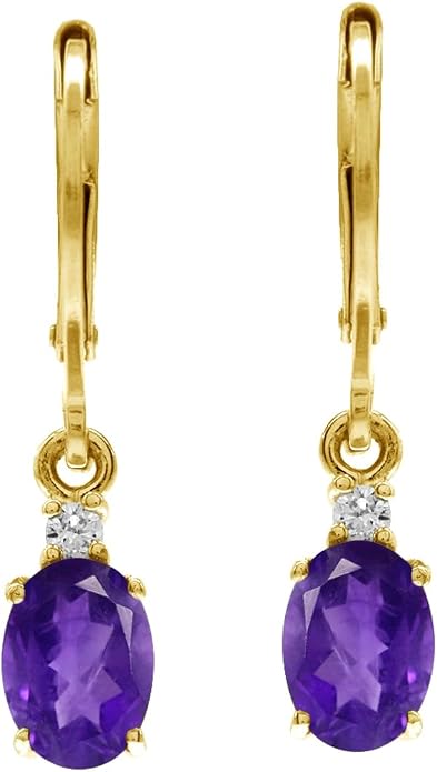 Silvershake White Gold Plated 925 Sterling Silver Leverback Earrings