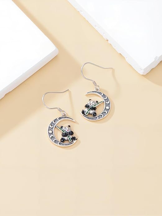 Animal/Leaf/Gothic Dangle Earrings 925 Sterling Silver Animal/Leaf/Gothic Dangle Drop Earrings Easter/Halloween/Christmas Jewelry Gifts for Women Her