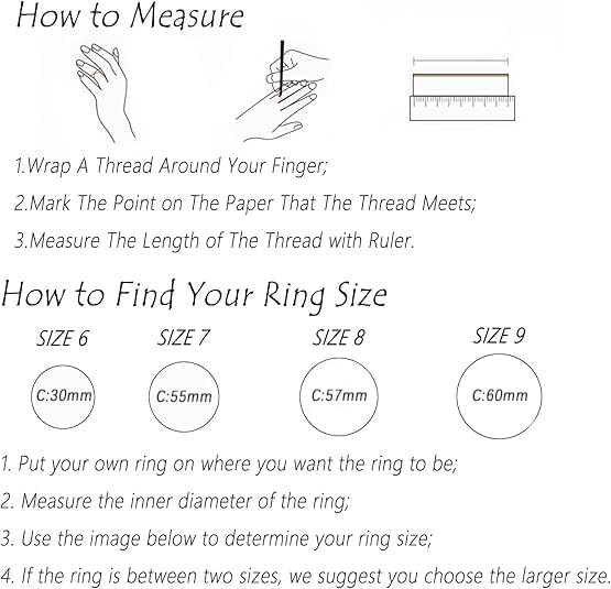 Gold Silver Rings Set for Women Chunky Statement Rings ZC Dome Evil Eye Croissant ring Thick 18K Gold Plated Band Rings
