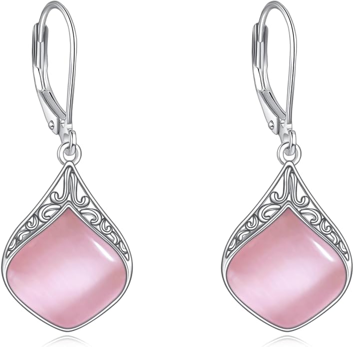 Teardrop Earrings Sterling Silver Filigree Irish Celtic Teardrop Drop Earrings Jewelry Gifts For Women