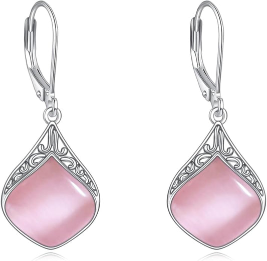 Teardrop Earrings Sterling Silver Filigree Irish Celtic Teardrop Drop Earrings Jewelry Gifts For Women