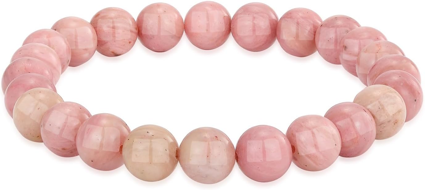 Crystal Vibe - Healing Crystal Bracelet for Women & Men | Natural Gemstone Bead Bracelet | Adjustable Handmade Energy Stone Bracelet | Bracelet for Meditation, Yoga & Daily Wear | Multiple Types