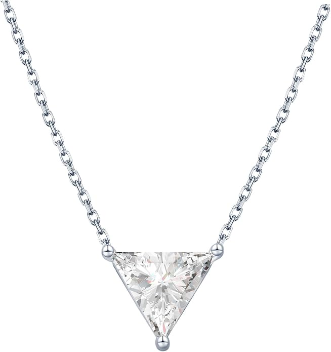 S.Leaf 18K Gold Plated Cubic Zirconia Choker Necklace for Women 925 Sterling Silver Layered Coin Moon Star Heart Circle Crystal Lariat Pendant Necklaces Gifts for Women Trendy