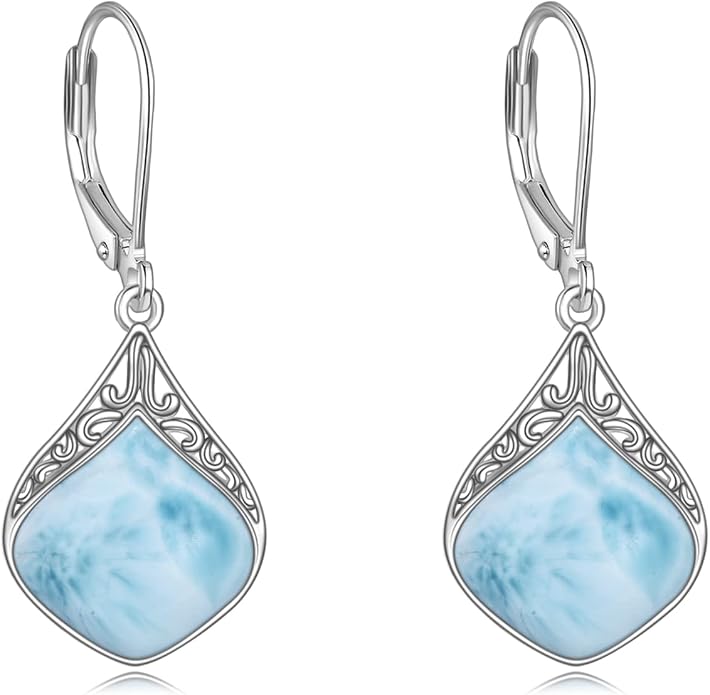 Teardrop Earrings Sterling Silver Filigree Irish Celtic Teardrop Drop Earrings Jewelry Gifts For Women