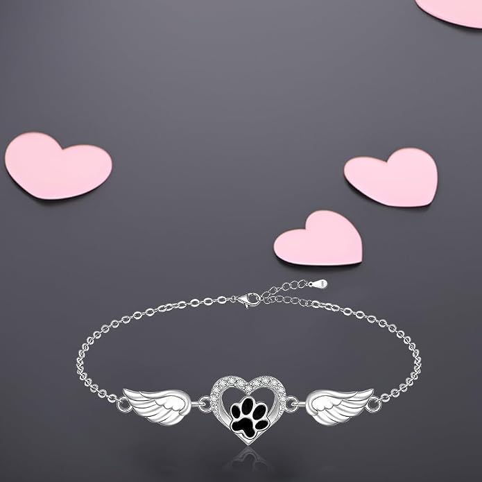 Infinity Cat Paw Print Celtic Knot Sea Turtle Elephant Flamingo Butterfly Dolphin Evil Eye Anklets Bracelets for Women Sterling Silver Adjustable Ankle Bracelet Summer Beach Lovers Gift