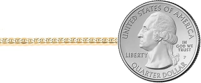 Savlano 925 Sterling Silver Chain Anklet Rope, Figaro, Mariner, Curb - 18K Gold Plated Chain Anklet Available in 9, 10 and 11 - Inches for Women Comes with a Gift Box - Made in Italy