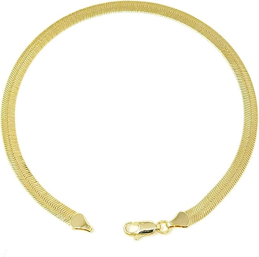 Gold Electroplated Anklet, Made in Korea