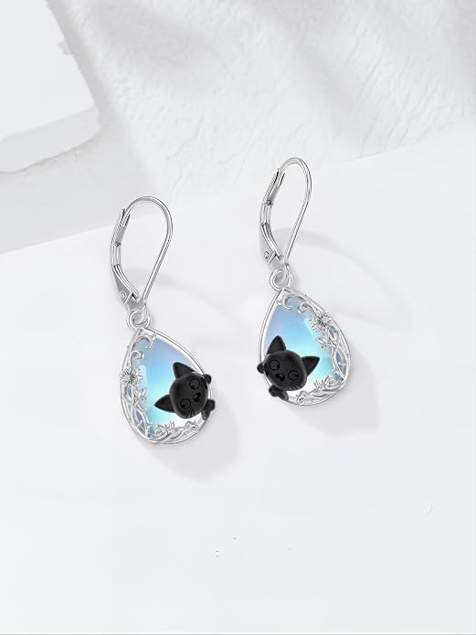 Seiyang Dangle Earrings 925 Sterling Silver Animal/American Flag/Turquoise Dangle Drop Earrings Jewelry Gifts for Women