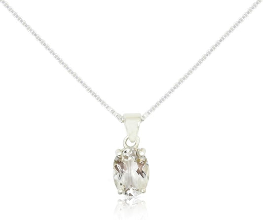 Birthstone Necklaces for Women Fine Jewelry Sterling Silver Dainty Infinity Pendant Anniversary Birthday Gifts for Her Wife Mom Lady Daughter, Chain 18"