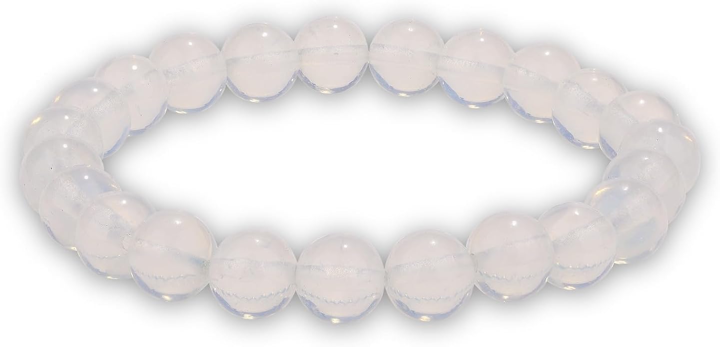 Crystal Vibe - Healing Crystal Bracelet for Women & Men | Natural Gemstone Bead Bracelet | Adjustable Handmade Energy Stone Bracelet | Bracelet for Meditation, Yoga & Daily Wear | Multiple Types