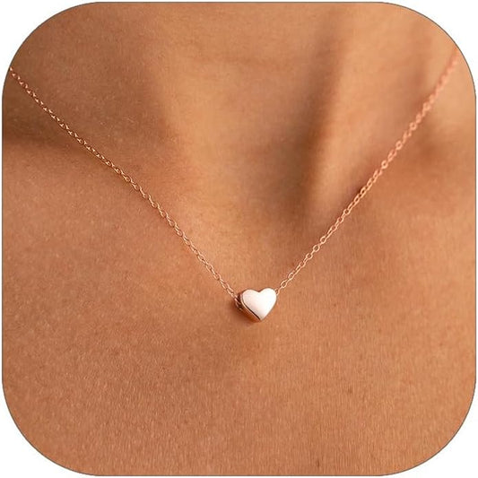 ChicSilver 925 Sterling Silver Cross/Heart/Butterfly/Star/Moon Necklace for Women, Hypoallergenic Dainty Small Silver Pendant Necklaces (with Gift Box)