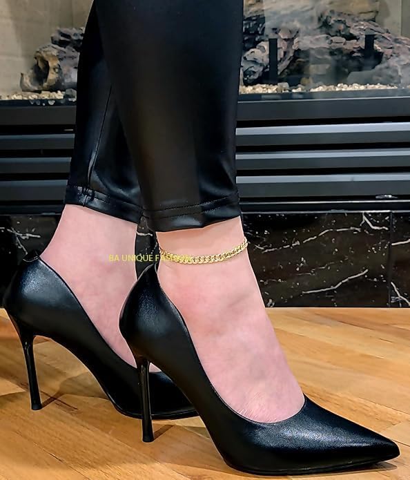 Gold Electroplated Anklet, Made in Korea