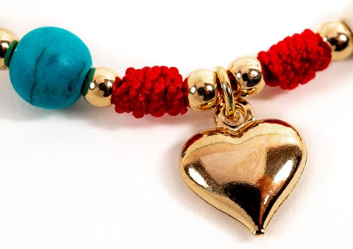 Full Protection Evil Eye Azabache And Good Luck Pendants Red String Bracelet for Women Hilo Rojo De Buena Suerte