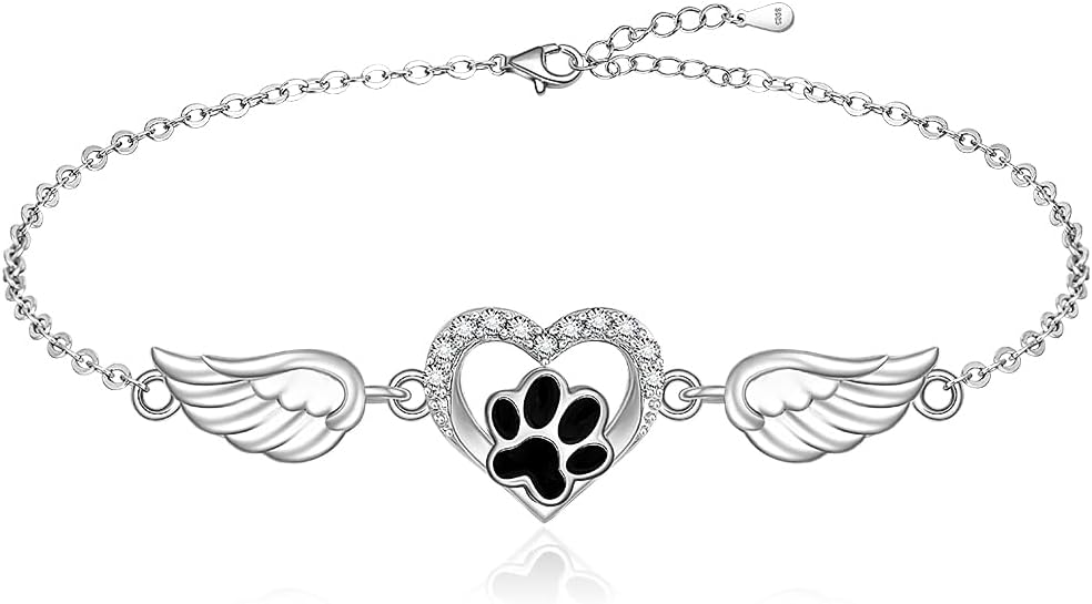 Infinity Cat Paw Print Celtic Knot Sea Turtle Elephant Flamingo Butterfly Dolphin Evil Eye Anklets Bracelets for Women Sterling Silver Adjustable Ankle Bracelet Summer Beach Lovers Gift