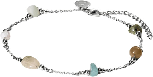 Purelei® Anklet Island Dreams – 14K Gold plated stainless steel jewelry – Water-resistant anklet for women – Fashion jewelry for your individual look