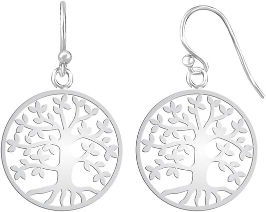 Charmsy 925 Sterling Silver Light-Weight Antique Filigree Teardrop Drop Earrings for Women