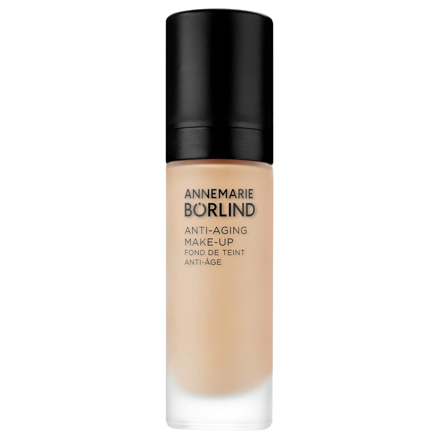 ANNEMARIE BÖRLIND - ANTI-AGING MAKE UP - almond - smoothing, lifting & refining foundation, with natural ingredients, high coverage, 1.01 Fl. Oz.