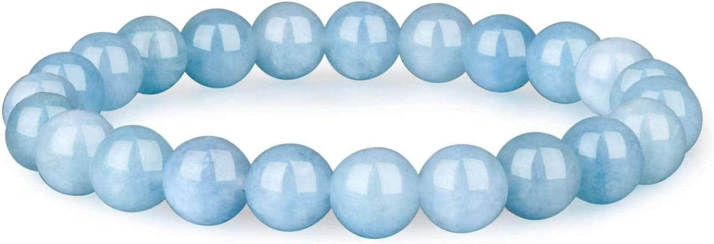 Crystal Vibe - Healing Crystal Bracelet for Women & Men | Natural Gemstone Bead Bracelet | Adjustable Handmade Energy Stone Bracelet | Bracelet for Meditation, Yoga & Daily Wear | Multiple Types