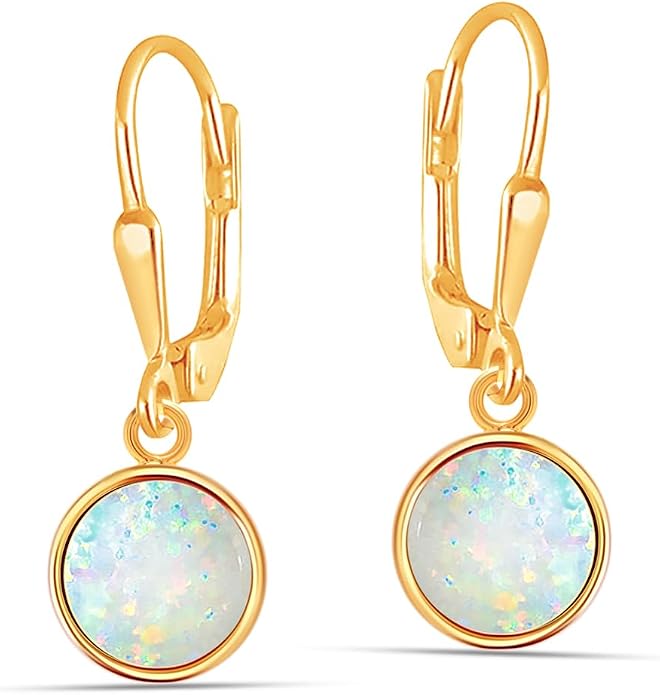 LeCalla 925 Sterling Silver Leverback Drop Earrings Lightweight Bohemia Teardrop Drop Dangle Earring for Women