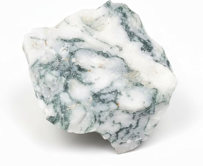Large 1.25-2.0” Natural Tree Agate Raw Crystals Stones for Meditation, Chakra, Reiki, Crystal Grid, Energy Work, Wire Wrapping, Tumbling & Spiritual Home Decor