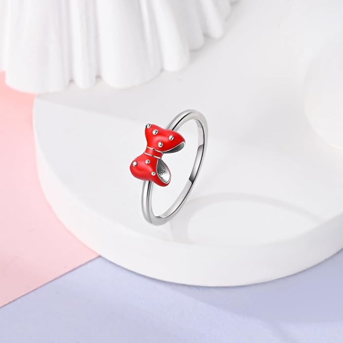 925 Sterling Silver Rings for Women | Elegant Dainty Hoop & Band Rings with 5A Cubic Zirconia | Daily Wear Jewelry with Gift Bag (Sizes 6-9)
