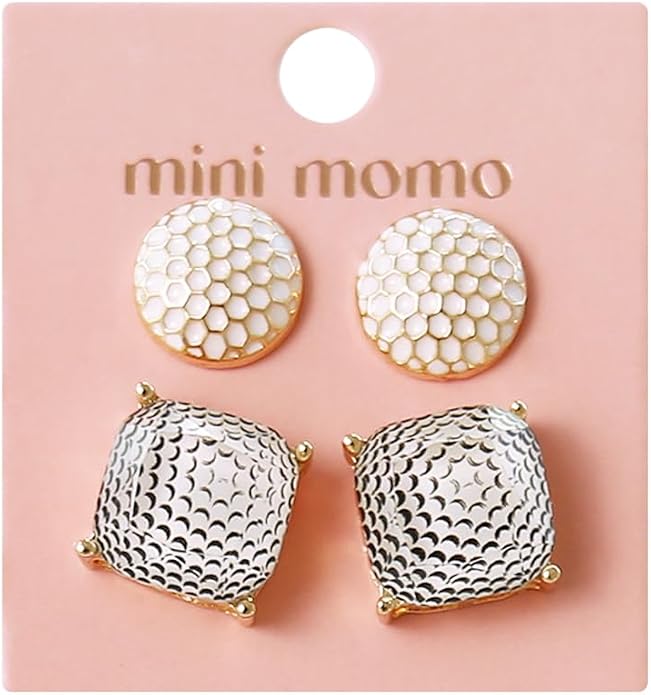 Sports Earring Set for Women Multi Pairs Assorted Multipack - Stud Earrings Jewelry Gift for Sports Mom Football, Baseball, Basketball, Soccer Team