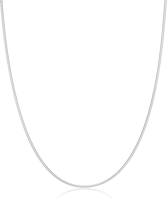 DEARMAY 14K Gold Plated Herringbone Necklaces for Women, Dainty Gold Snake Choker Chain Non Tarnish Trendy Simple Thin & Chunky Options Neckalce 1.5/3/5/6/8mm Chain Jewelry for Gifts