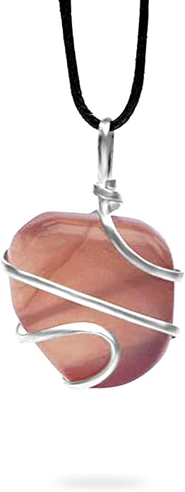 Ayana Crystals Fluorite Pendant Necklace – Natural Rainbow Fluorite Crystal for Clarity & Balance, Heart and Third Eye Chakra, Ethically Sourced, Ideal Pisces Birthstone Jewelry