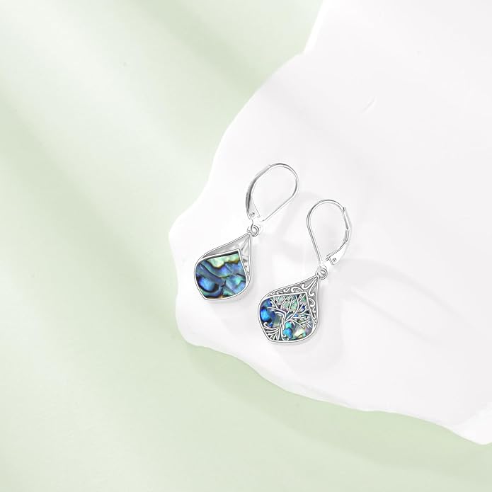 Teardrop Earrings Sterling Silver Filigree Irish Celtic Teardrop Drop Earrings Jewelry Gifts For Women