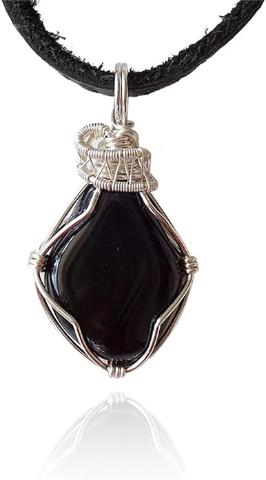 Women's & Men's Alternative Birthstone Crystal Necklace - Silver Plated