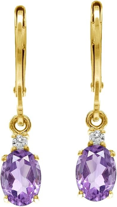 Silvershake White Gold Plated 925 Sterling Silver Leverback Earrings