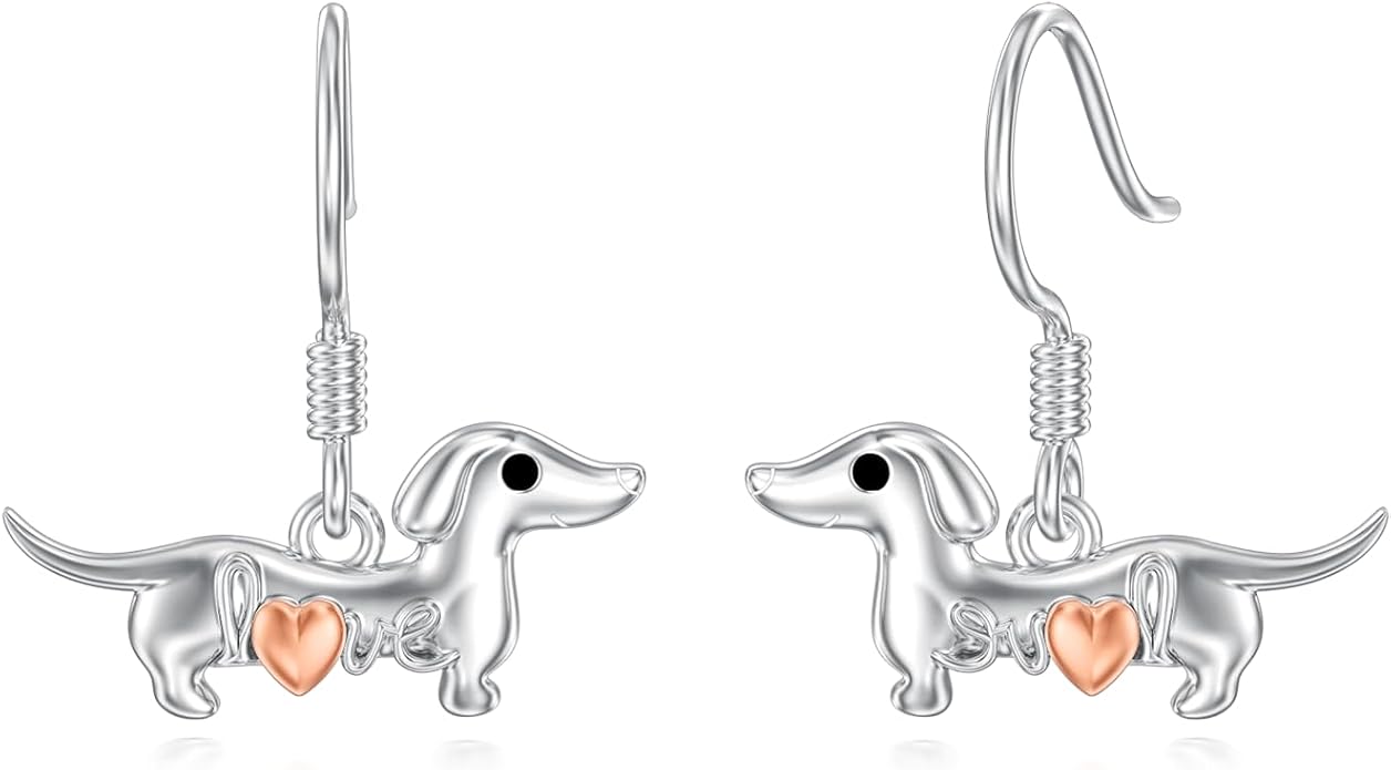 Seiyang Dangle Earrings 925 Sterling Silver Animal/American Flag/Turquoise Dangle Drop Earrings Jewelry Gifts for Women