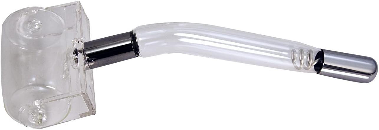 Electrode Wand Glass Tube Handheld Spare Parts for Hi Frequency Instrument Elitzia ETHB01（Orange Roller）