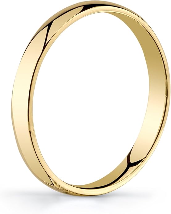 10k Light Comfort Fit Wedding Band