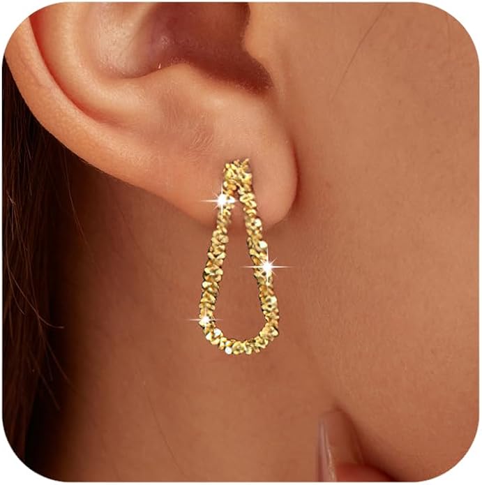 925 Sterling Silver Tassel Chain Dangle Earrings for Women Sparkling Long Fringe Dangle Drop Earrings Bling Line Minimalist Wedding Studs Earring Jewelry Birthday Christmas Gifts for Her
