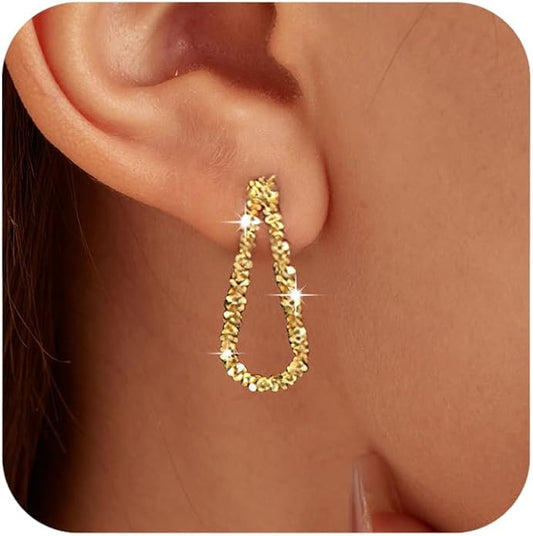925 Sterling Silver Tassel Chain Dangle Earrings for Women Sparkling Long Fringe Dangle Drop Earrings Bling Line Minimalist Wedding Studs Earring Jewelry Birthday Christmas Gifts for Her