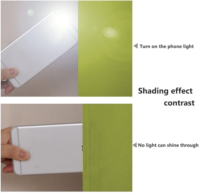 NICETOWN Full Shading Curtains 90" Long 2 Panels Set for Windows, Fresh Green, Pack of 2, 52" W, Super Heavy-Duty Black Lined Blackout Curtains for Bedroom, Privacy Assured Window Treatment