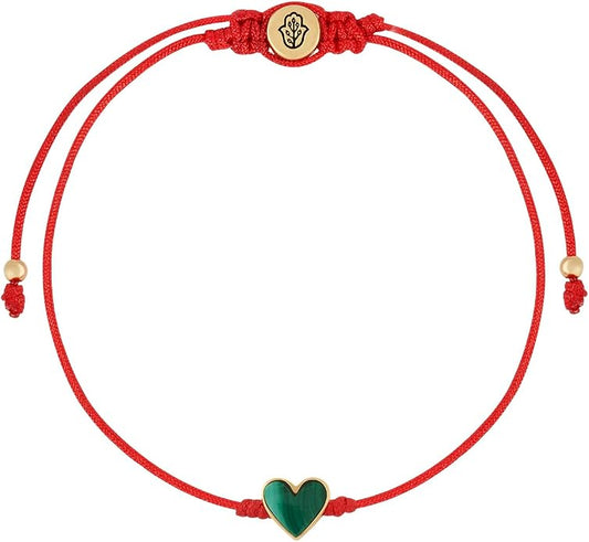 KARMA AND LUCK Red String Bracelet for Women, Evil Eye Protection Bracelet, Adjustable Drawstring 5 to 8’’, Spiritual Lucky Bracelet for Protection, Handmade
