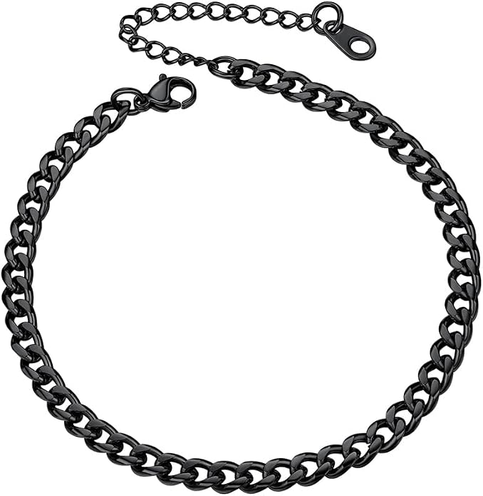 PROSTEEL Gold/Silver Anklets for Women Waterproof, 14K Gold Plated Ankle Bracelet Non Tarnish, Jewelry Gifts Adjustable