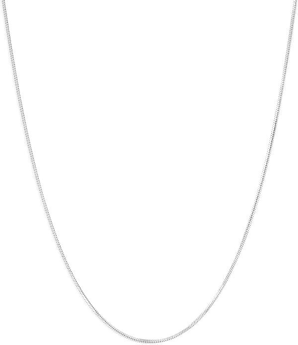 DEARMAY 14K Gold Plated Herringbone Necklaces for Women, Dainty Gold Snake Choker Chain Non Tarnish Trendy Simple Thin & Chunky Options Neckalce 1.5/3/5/6/8mm Chain Jewelry for Gifts