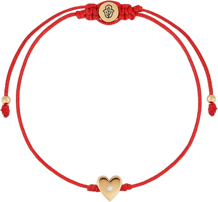 KARMA AND LUCK Red String Bracelet for Women, Evil Eye Protection Bracelet, Adjustable Drawstring 5 to 8’’, Spiritual Lucky Bracelet for Protection, Handmade
