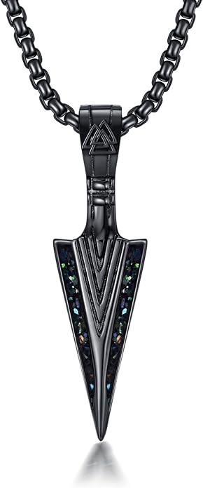Viking Necklace for Men 925 Sterling Silver Viking Norse Pagan Jewelry Gifts for Women