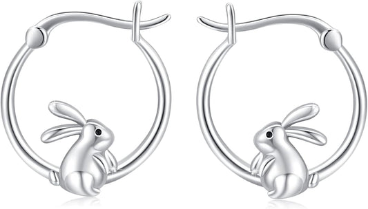 Cute Animal Leverback Earring 925 Sterling Silver Summer Bohemia Beach Theme Earrings for Women