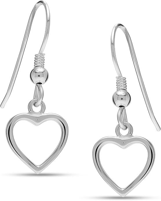 Charmsy 925 Sterling Silver Light-Weight Antique Filigree Teardrop Drop Earrings for Women