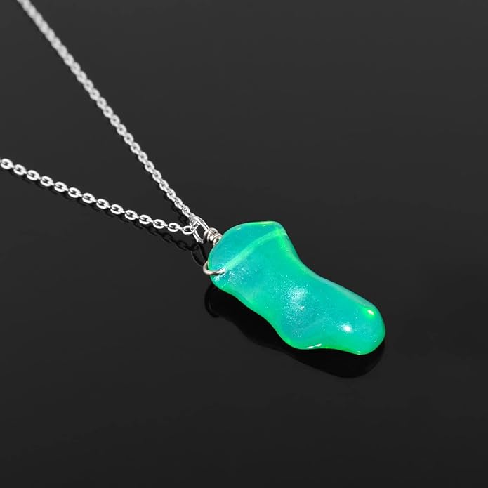 Natural Gemstone Pendant Necklace for Women Handmade Birthstone Healing Crystal Jewelry Chain 20" Stone Birthday Christmas Wedding Gifts for Her