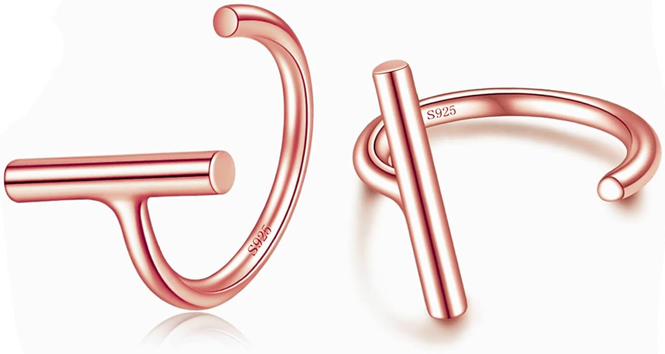 CHIC & ARTSY 925 Sterling Silver Half Hoop Earrings for Women, Small Huggie Hoops Set with Ball Bar Star Moon Cross & Pearl, Lightweight Comfort Fit Everyday & Sleep Earrings