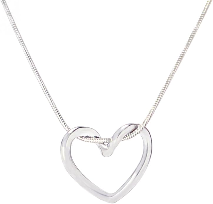 Dainty Love Heart Pendant Necklace Crystal Love Heart Charm Choker Silver Gold Plated Necklace Birthstone Jewelry for Women Trendy Daily Jewelry Accessories Stuff Birthday Gifts
